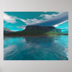 Poster Ilha das sombras