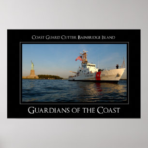 PÓSTER ILHA DE BAINBRIDGE DE USCGC