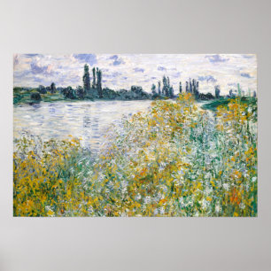 Poster Ilha de Flores perto de Vétheuil, Monet