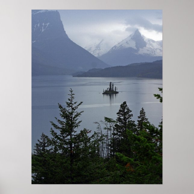 Póster Ilha de Goose Selvagem (Frente)