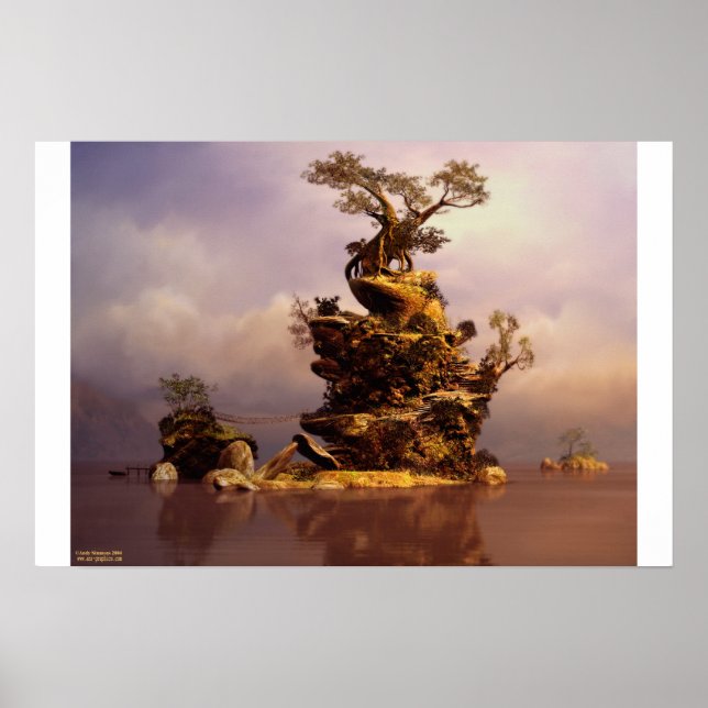 Póster Ilha de Oric (Frente)