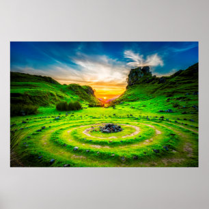 Poster Ilha de Skye Scotland