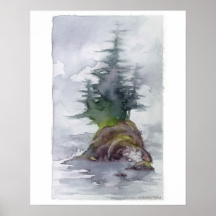 Póster Ilha de Tofino