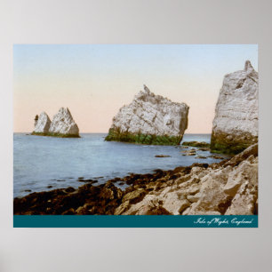 Poster Ilha de Wight, Inglaterra (1900)