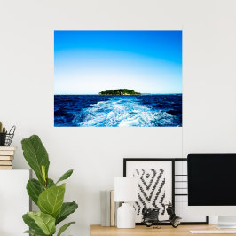 Poster Ilha do Macaco — Sarujima (Japão)