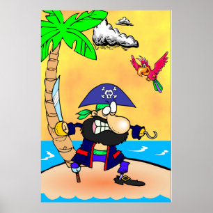 Poster Ilha do pirata
