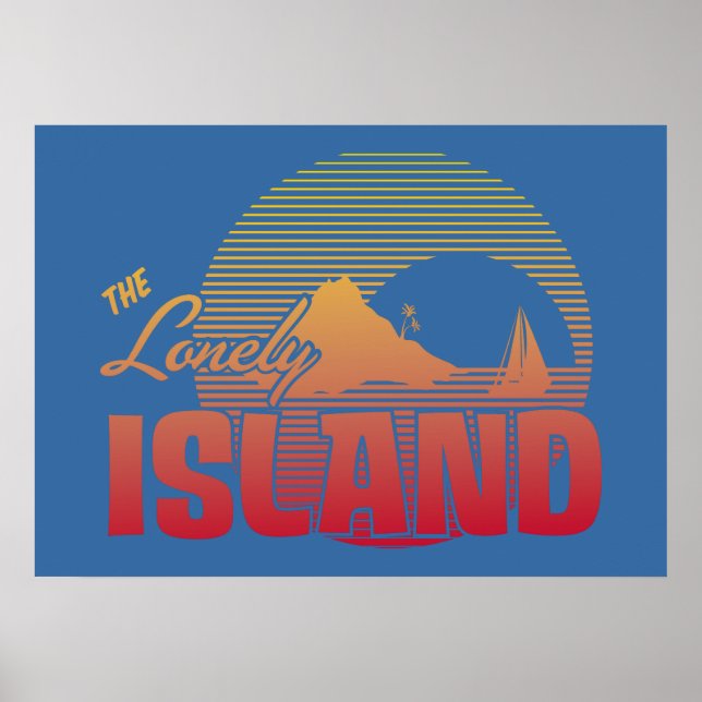 Poster Ilha Dookie - Cor (Frente)