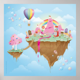 Póster Ilha dos doces