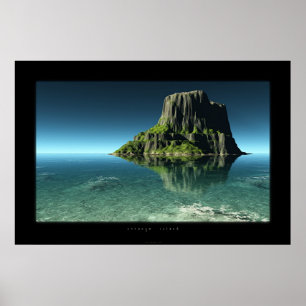 Póster ilha estranha