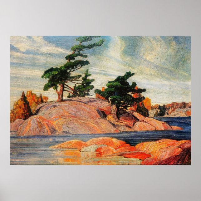 POSTER ILHA GEORGIAN BAY (Frente)