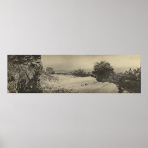 Póster Ilha Glacial panorâmico O de Kelleys dos sulcos d