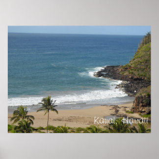 Poster Ilha Kauai Havaí