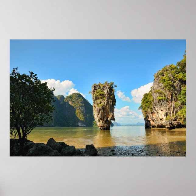 Poster ilha Ko Tapu (Frente)