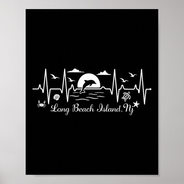 Poster Ilha Long Beach (Frente)