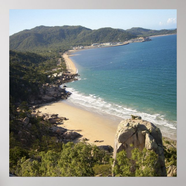 Poster Ilha Magnética - Austrália (Frente)