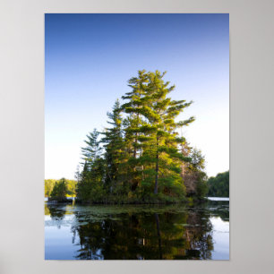 Poster Ilha no Lago Long Pond