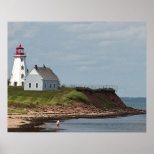 Póster Ilha Panmure, Ilha do Príncipe Edward. Panura