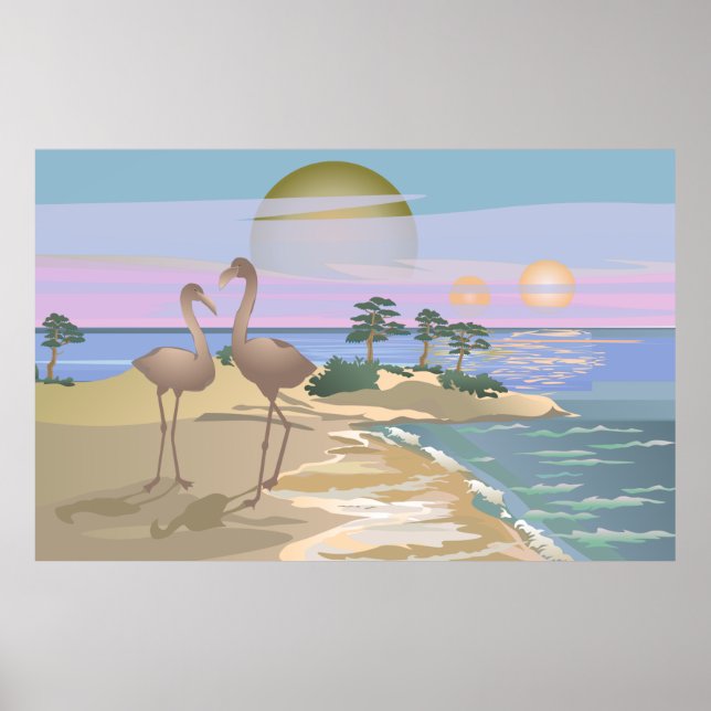 Poster Ilha Paradise (Frente)