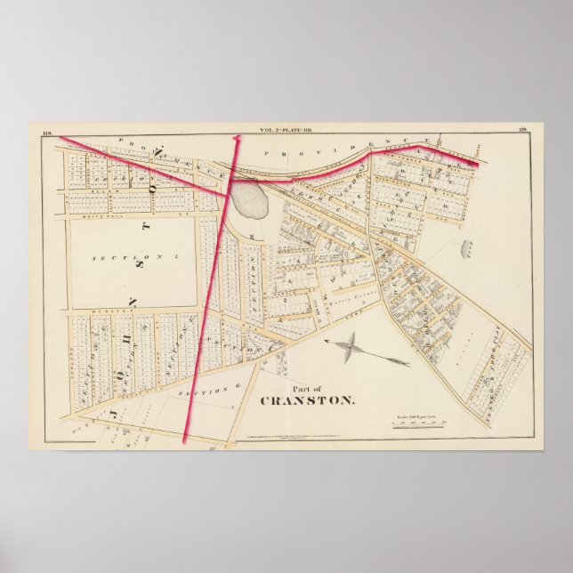 Póster Ilha Rhode Cranston Johnston (Frente)