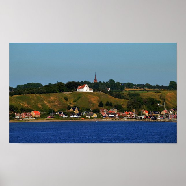 Poster Ilha Sueca de Ven, Oresund 20x12 polegadas (Frente)
