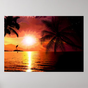 Póster ilha sul-565242. FANTASIA TROPICAL EVENTING PALM