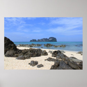 Poster Ilha Tropical