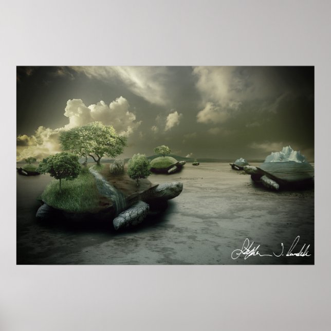 Poster Ilha Turtle (Frente)
