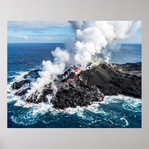 Poster Ilha Vulcânica