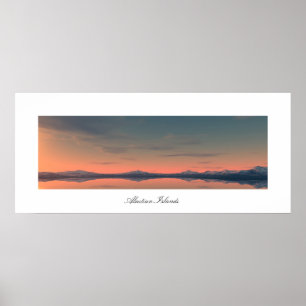 Póster Ilhas Aleutian