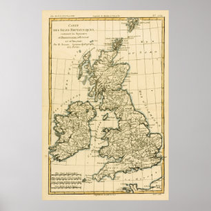 Poster Ilhas Britânicas