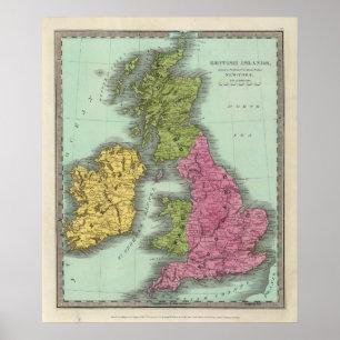 Póster Ilhas britânicas 2