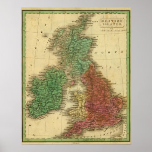 Póster Ilhas britânicas 4