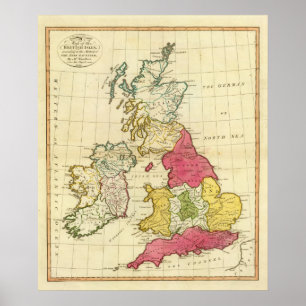 Póster Ilhas Britânicas 5