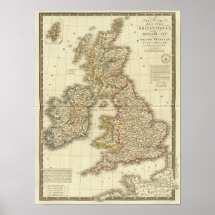 Póster Ilhas britânicas 6