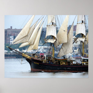 Poster Ilhas Cook do castelo de Picton