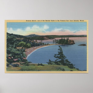 Póster Ilhas de San Juan, Washington