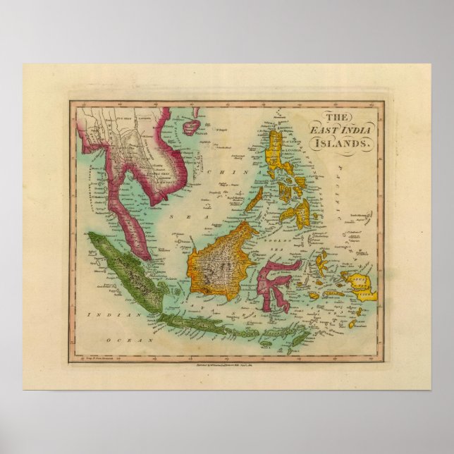 Poster Ilhas East India 2 (Frente)