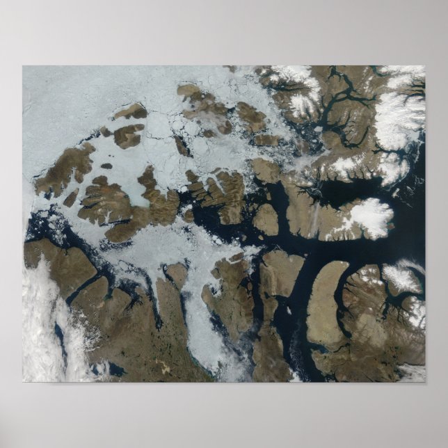 Póster Ilhas Rainhas Elizabeth (Frente)