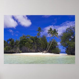 Póster Ilhas Rochosas Palau