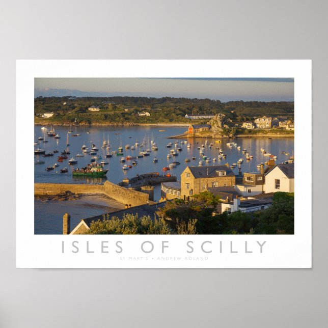 Poster Ilhas Scilly (Frente)