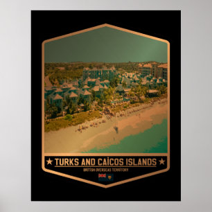 Poster Ilhas Turcas e Caicos
