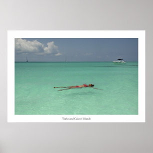 Póster Ilhas Turcas e Caicos