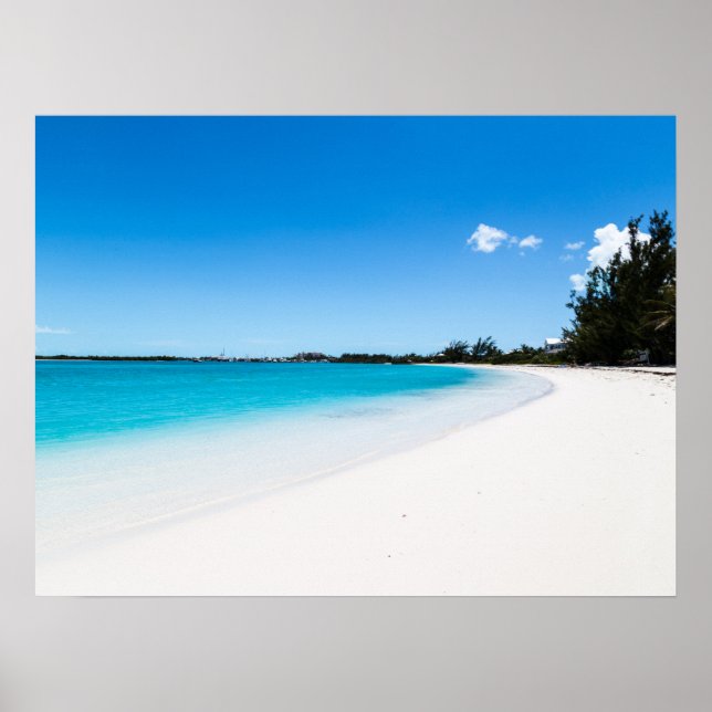 Poster Ilhas Turcas e Caicos (Frente)