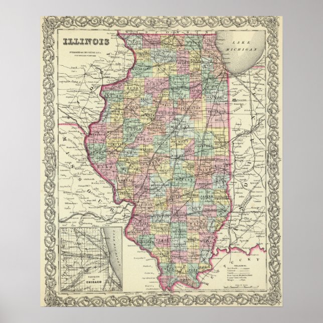Póster Illinois 13 (Frente)