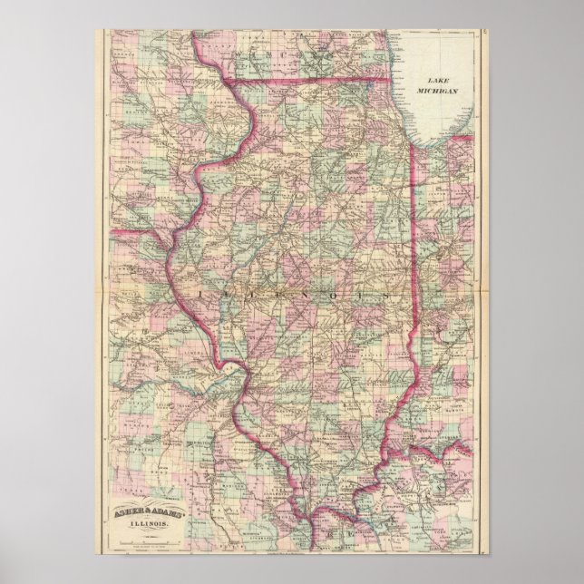 Póster Illinois 9 (Frente)