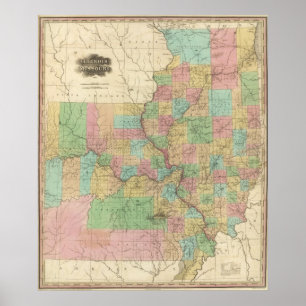 Póster Illinois e Missouri