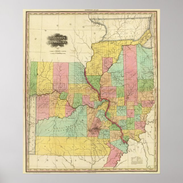 Póster Illinois e Missouri 4 (Frente)