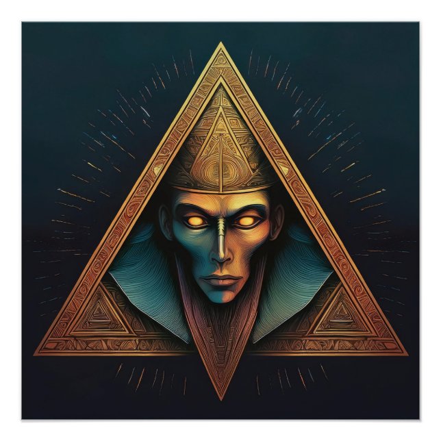 Póster Illuminati Wall Crest (Frente)