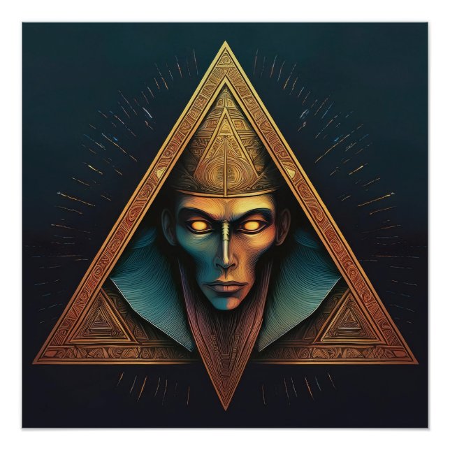 Póster Illuminati Wall Crest (Frente)