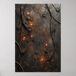 Poster Iluminação Cyberpunk